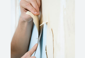 Paint over wallpaper